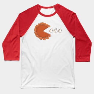 Pie Eating Cream Baseball T-Shirt